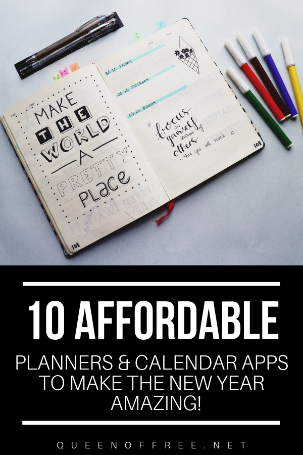 WOW, a round up of 10 Affordable Planners and Calendar Apps to help keep you organized without going over budget. Check it out!