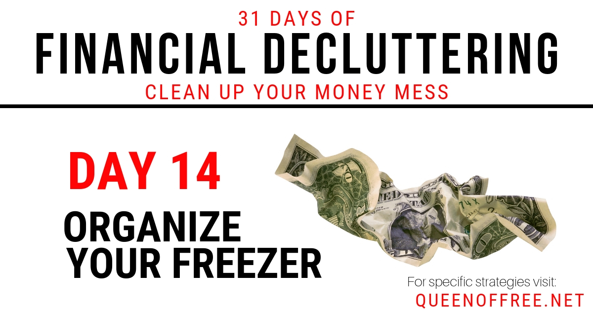 Put on your parka, let's save some money (and our sanity) by cleaning out the freezer. How you can quickly get the job done!