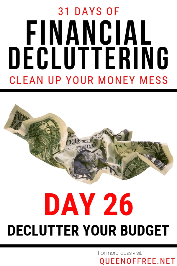 Financial Decluttering isn't just about physical possessions. You need to tackle your budget! Whether a pro or newbie, these are the tips you need.