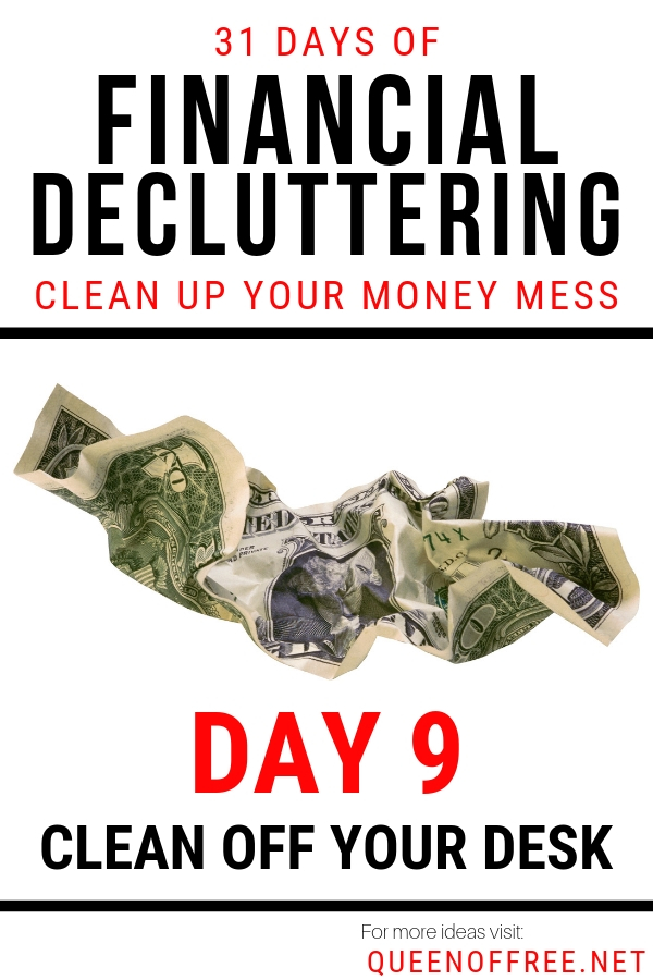Stop the clutter for good! This challenge gives tips to Clean Off Your Desk and increase your productivity and sanity at home.