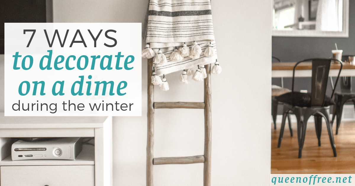 Need some inspiration to breathe life into your space? Check out these ideas to decorate during winter on a tight budget!