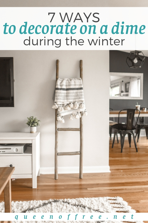 Need some inspiration to breathe life into your space? Check out these ideas to decorate during winter on a tight budget!