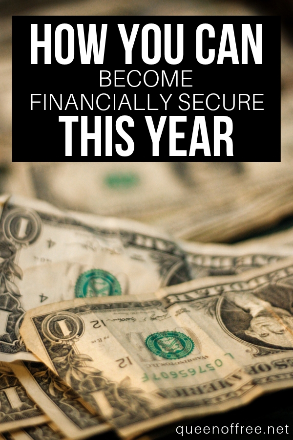 Don't let money drive your fears and anxiety. Take these simple steps to begin the path toward financial security this year.