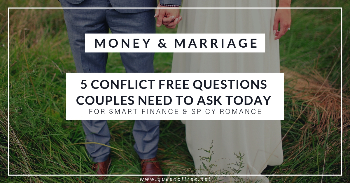 Don't wait to read this post! You can talk to your spouse about money without the conflict and stress. These questions open deeper discussions to grow your finance and romance.