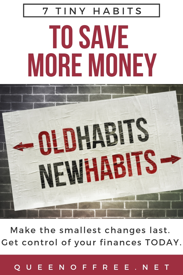 These small habits are SO easy and consistently help you save MORE money without fuss. Start TODAY and be amazed at what you can do.
