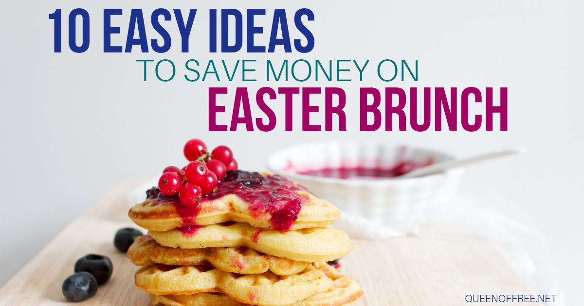 Celebrate Easter without overspending this year! These yummy Easter Brunch Ideas will keep bellies happy and wallets full, too.