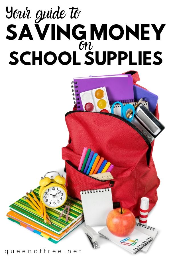 Don't miss the coupons, strategies, & deals you need to save money on school supplies this year. Read the secrets in this post ASAP!