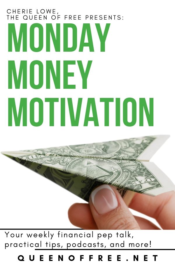 Need to get back on track? Don't miss Monday Money Motivation - meal plans, coupons, articles, podcasts, and MORE to make the most of every penny!