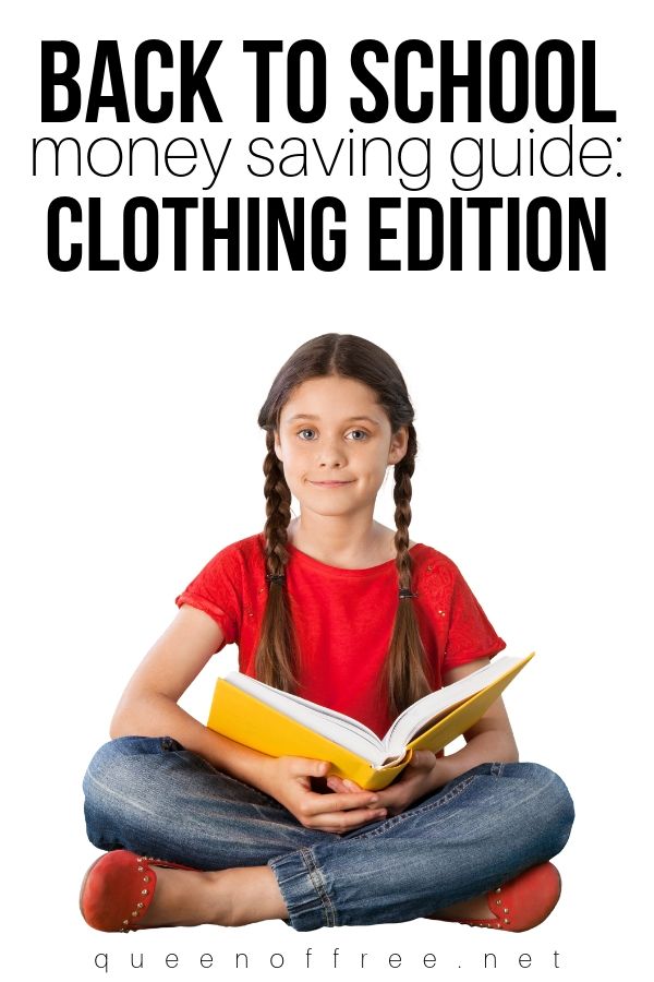 Quit overspending! Your Back to School Clothes Shopping Guide contains the coupons, deals, and strategies you need to save!