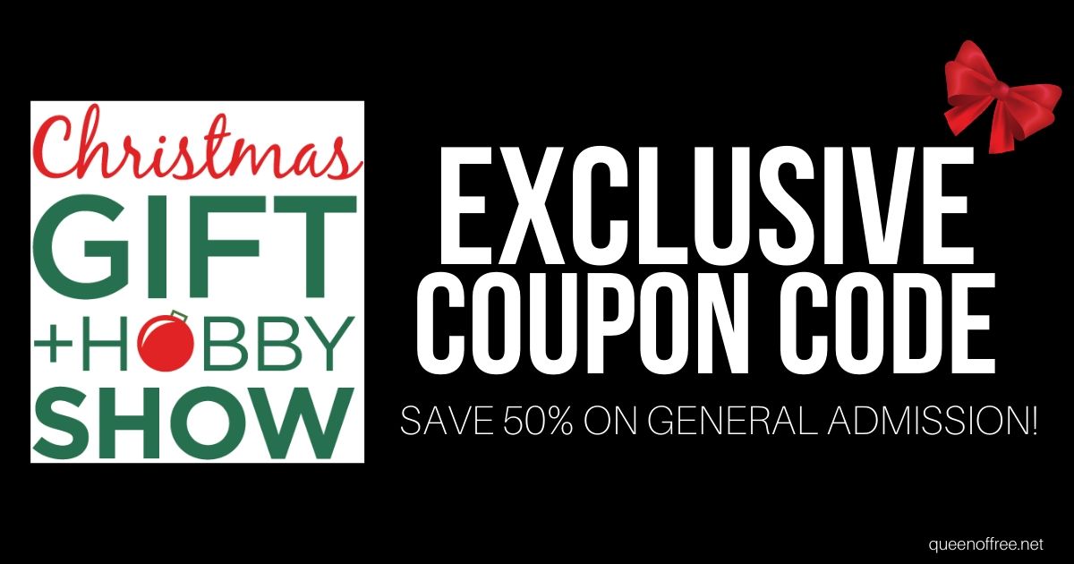 All New Indianapolis Christmas Gift and Hobby Show Coupon Code - Queen of Free