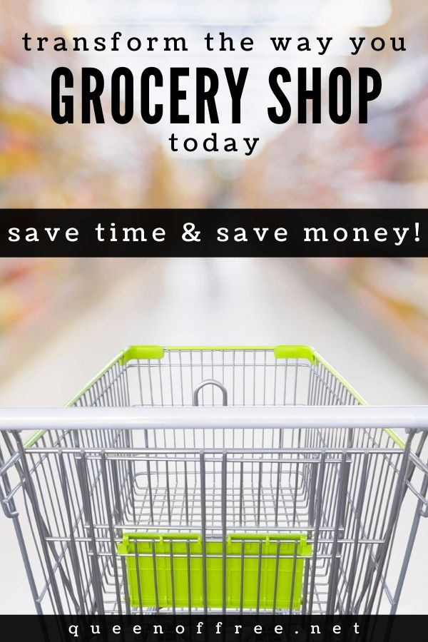 Grocery shopping while saving time & money?! I'm in. 10 simple tips to help you stay on track without even using coupons!