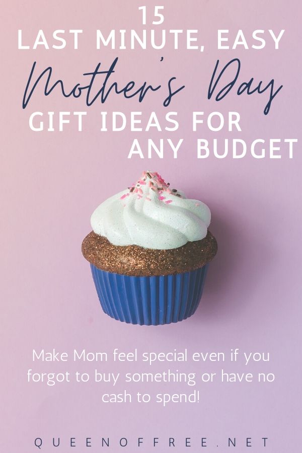 Last Minute? No problem! Check out 15+ Mother's Day Gift Ideas for any budget (including several fantastic FREE ideas, too.