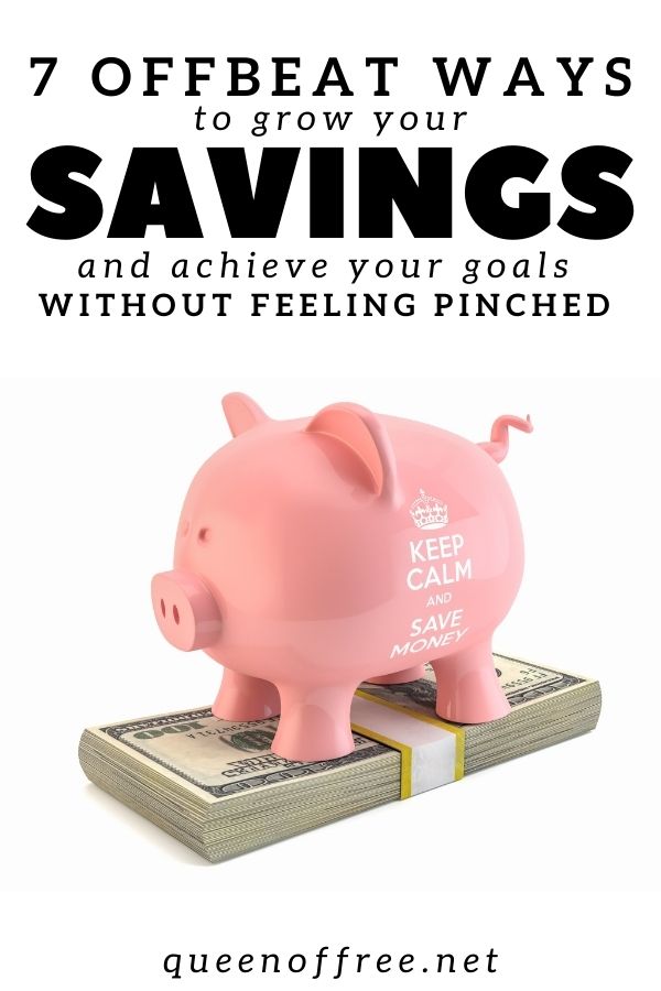 Saving money doesn't mean suffering misery! Increase your savings account quickly with these offbeat and easy ideas.