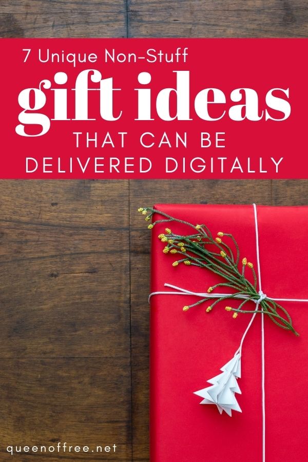 Whether your loved ones live far away or you're planning a contactless Christmas, these 7 Unique Gift Ideas You Can Deliver Digitally!