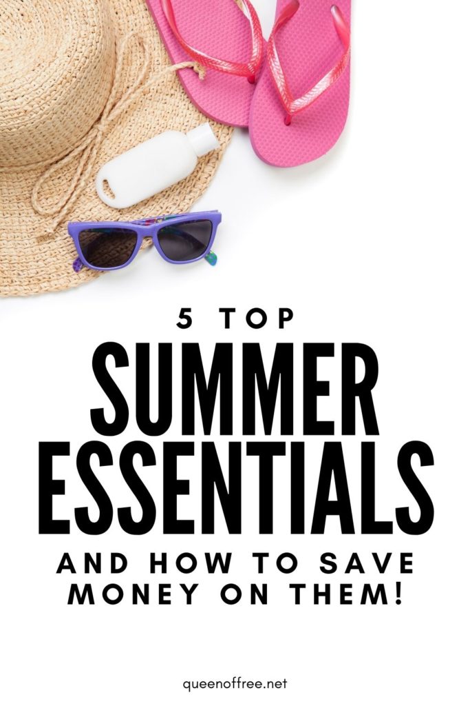 Get ready for a fun season while keeping your budget on tracks. Stock up on these summer essentials before you get too busy!