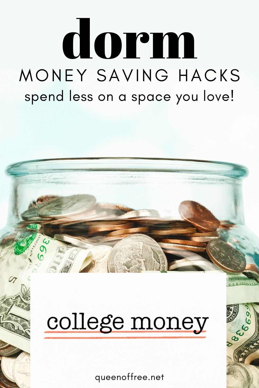 Headed back to campus? These Dorm Money Saving Hacks will keep your spending in check and your scholar on track.