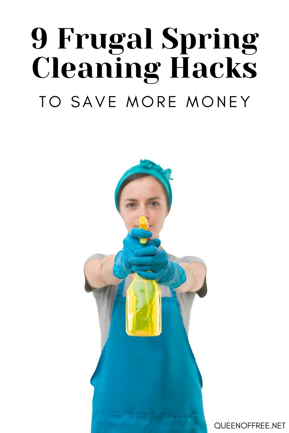 From making your own cleaners to stripping laundry to make it last longer, these 9 Frugal Spring Cleaning Hacks will help you save money!
