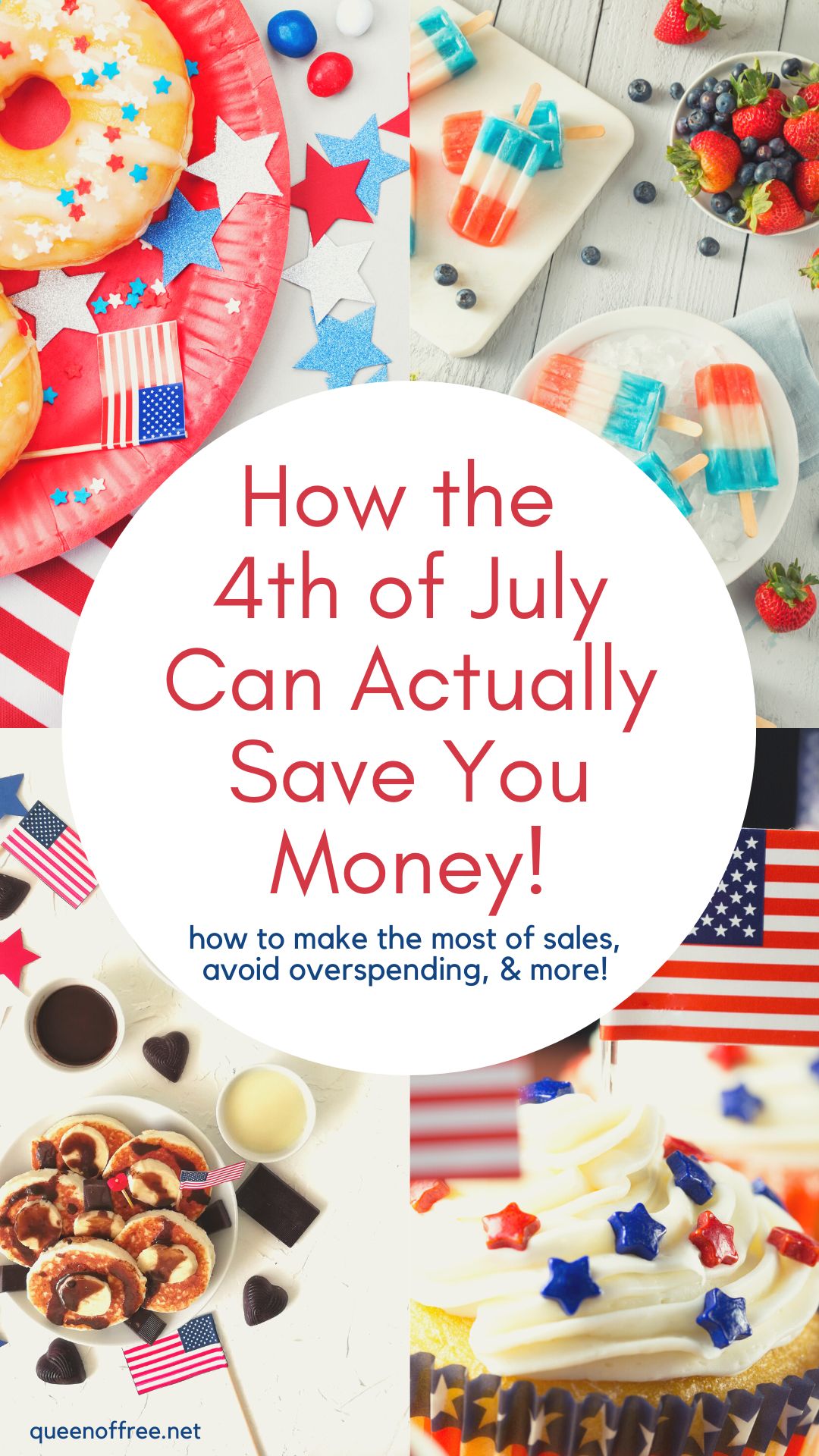 Celebrate the red, white, and blue without burning through all of your green. These 4th of July Money Saving Tips help you do just that.