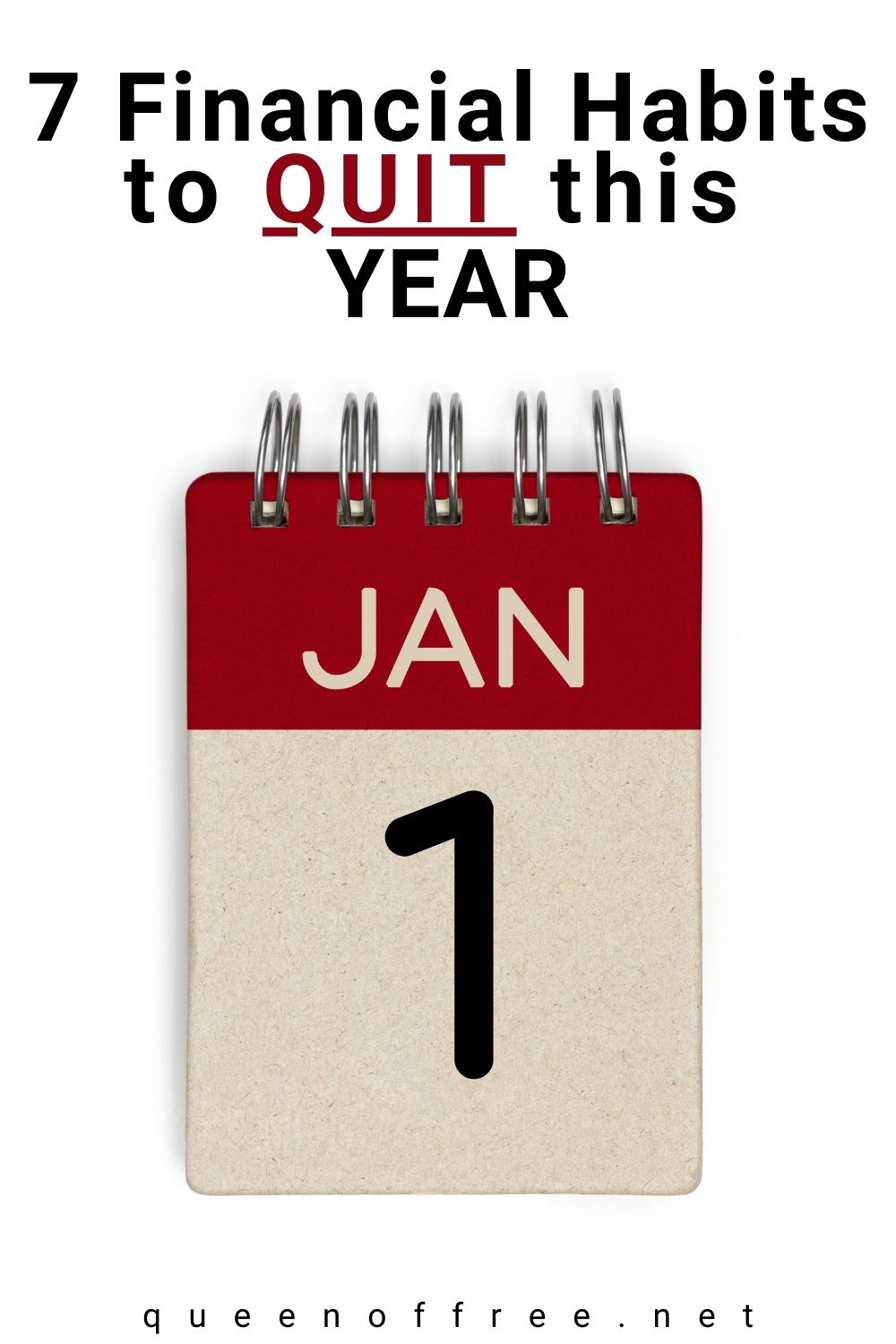 Knock it off! This is your year to quit doing doing these things. Transform your money with 7 Financial Habits to you need to stop.