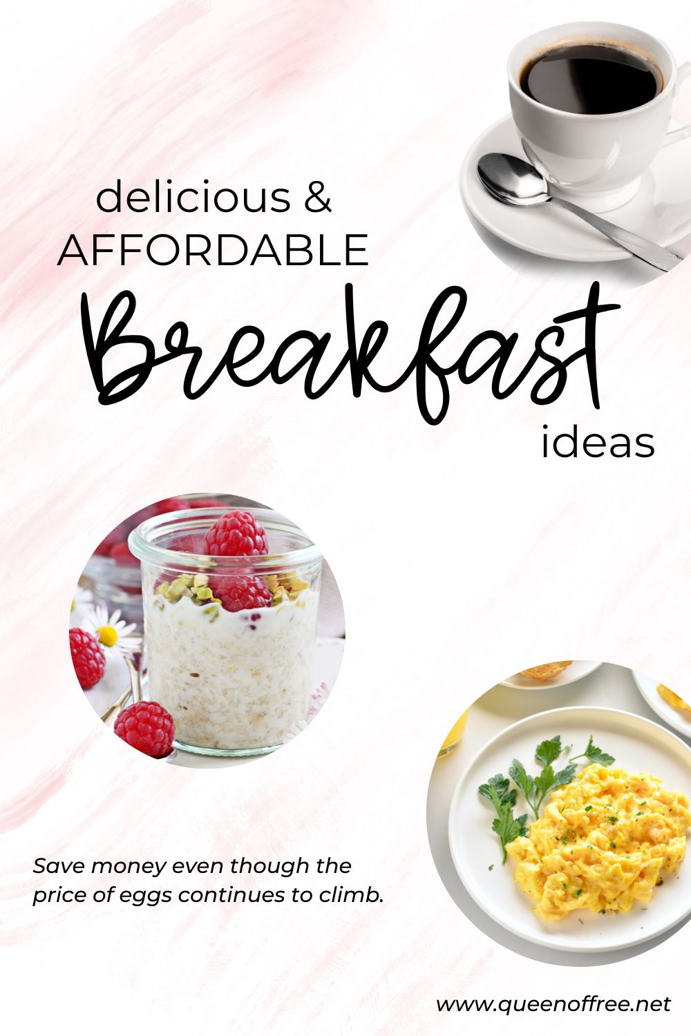 Even with the price of eggs on the rise, an affordable breakfast can still be delicious and easy! Check out these tips today. 