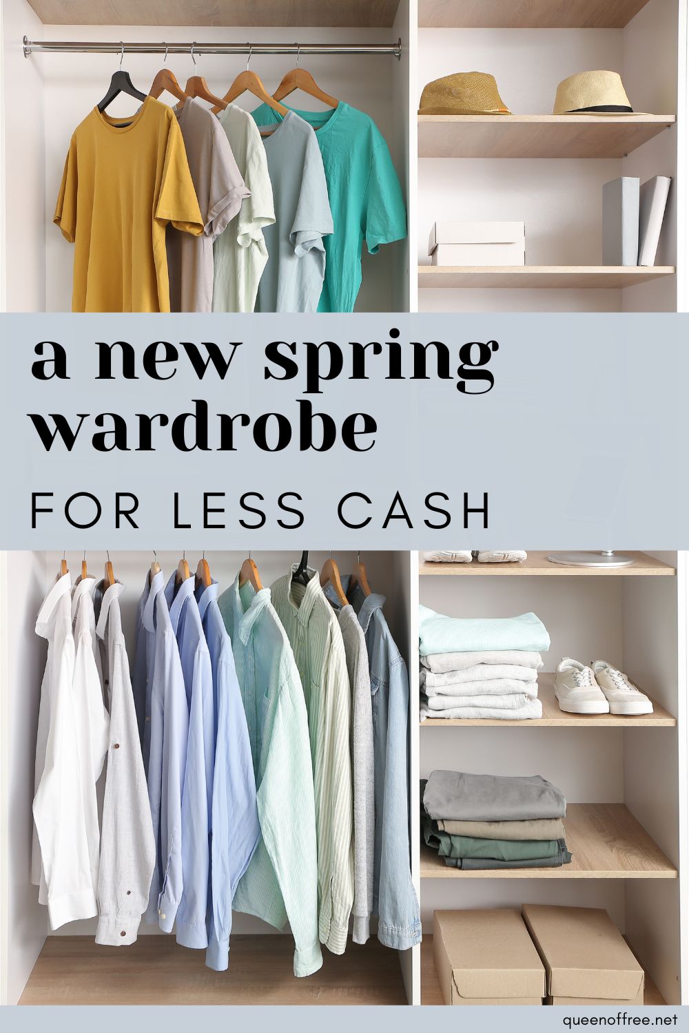 Bring on the sunshine! But switching over your winter wardrobe can cost a pretty penny. Get a new Spring Wardrobe for less cash.
