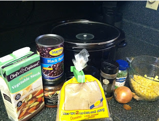 Monday Meals: Black Bean Salsa Soup