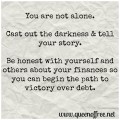 Debt can make you feel lonely but here's hope from a family who paid off over $127k!