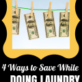 Easy tips that you can implement TODAY to save money on laundry.