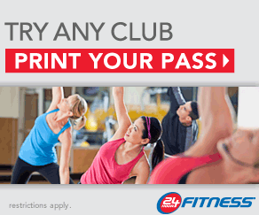 FREE 24 Hour Fitness 7 Day Pass