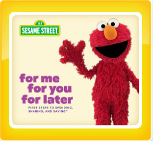 Sesame Street Activities to Teach Giving, Saving, and Spending