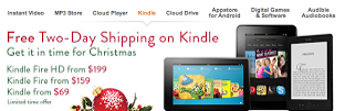 FREE 2 Day Shipping on Kindle {as low as $69}