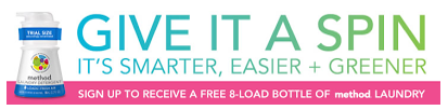 Royal Free Sample Alert: method laundry detergent