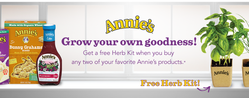 FREE Herb Kit From Annie’s {With Purchase}
