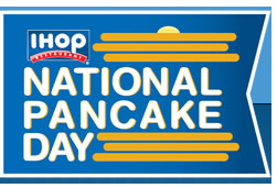 FREE Pancakes at IHOP TODAY!