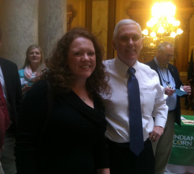 Indiana Ag Day: The Queen Goes to the Statehouse