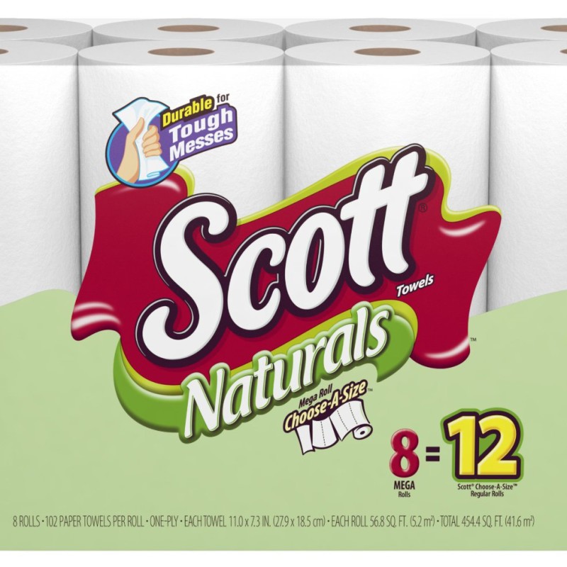 Amazon: Scott Naturals Paper Towels $0.82/Mega Roll