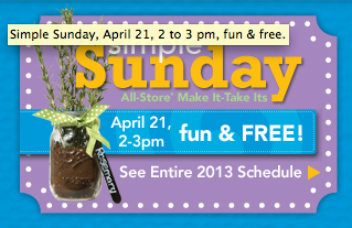 Earth Day: Jo-Ann’s Fabrics Mason Jar Craft