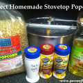 Homemade stovetop popcorn recipe