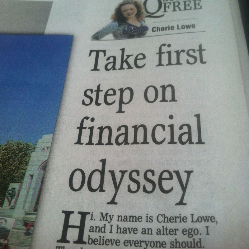 The Queen of Free, Daily Journal Columnist