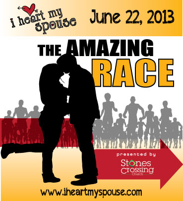 Royal Give Away: The i heart my spouse Amazing Race!