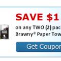 $1 off Brawny Paper Towels