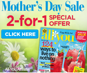 All You Magazine: 2 For 1 Mother’s Day Special