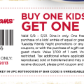 Buy 1, Get 1 Kids Meals at Bob Evans