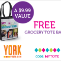 Get a Customizable Grocery Tote Bag for $3.99 Shipped!