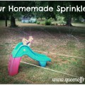 Homemade Sprinkler from PVC Pipe
