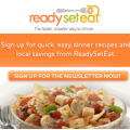 Get great money saving coupons, FREE coupons, and more delivered straight to your inbox from ready, set, eat.