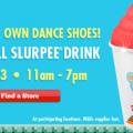 Get a FREE Slurpee on 7/11 at 7-11 from 11 am to 7 pm