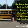 Learn @thequeenoffree's best tips for Saving & Budgeting for Back to School!