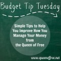 Gradual steps to getting on a budget