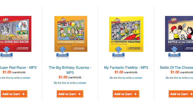 Dave Ramsey Audiobook Sale